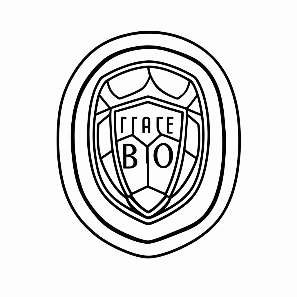 Desenho de Escudo do Nautico para colorir e imprimir grátis em folha A4