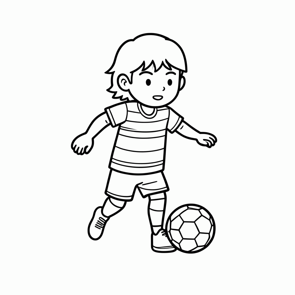 Desenho de Lionel Messi Argentina para colorir e imprimir grátis em folha A4