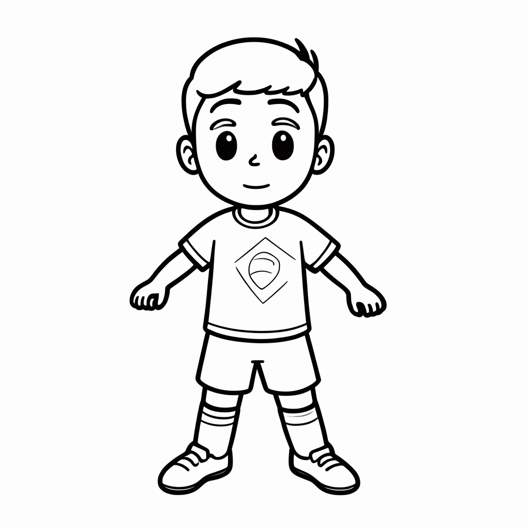 Desenho de Militao para colorir e imprimir grátis em folha A4