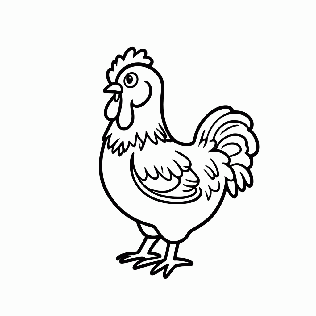 Desenho de Cachorrinho Fazendinha para colorir e imprimir grátis em folha A4