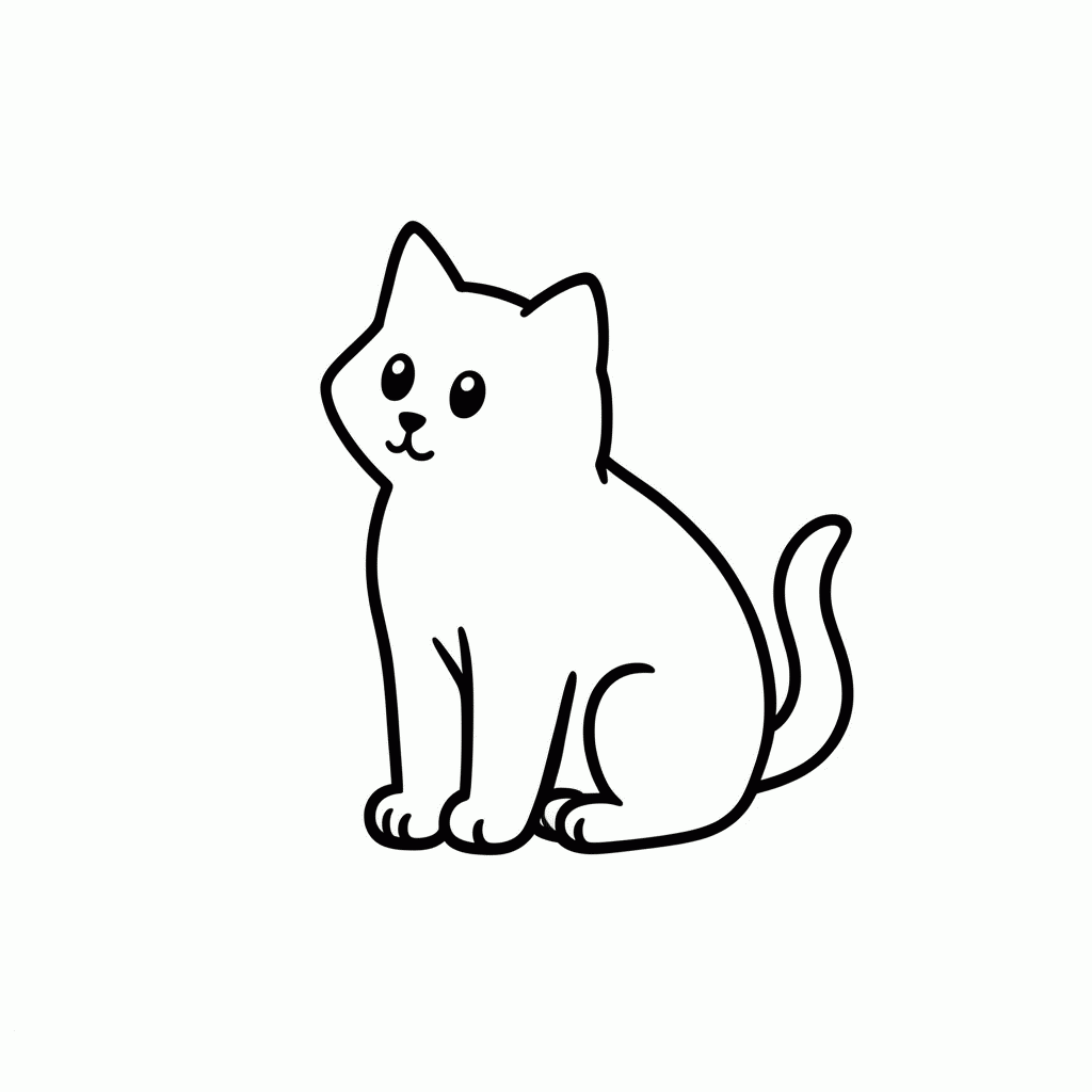 Desenho de Burmese para colorir e imprimir grátis em folha A4