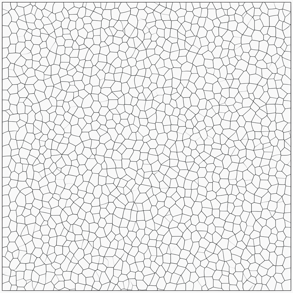 Desenho de Padrão Geométrico mosaico 3 para colorir e imprimir grátis em folha A4