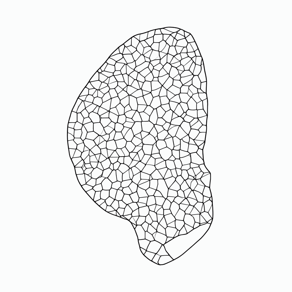 Desenho de Padrão Geométrico mosaico 4 para colorir e imprimir grátis em folha A4
