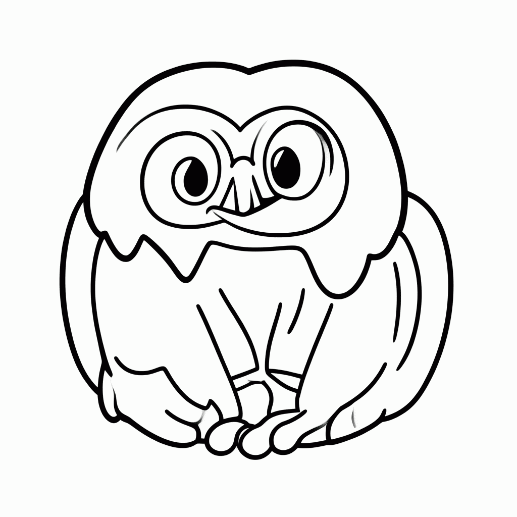 Desenho de Morcego Asas para colorir e imprimir grátis em folha A4