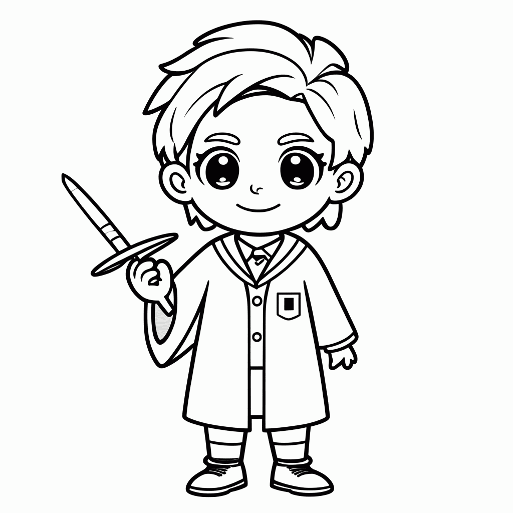 Desenho de Brasao Gryffindor para colorir e imprimir grátis em folha A4