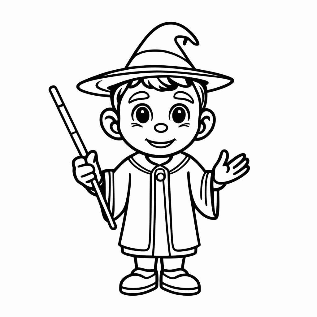 Desenho de Dobby Elfo Domestico para colorir e imprimir grátis em folha A4