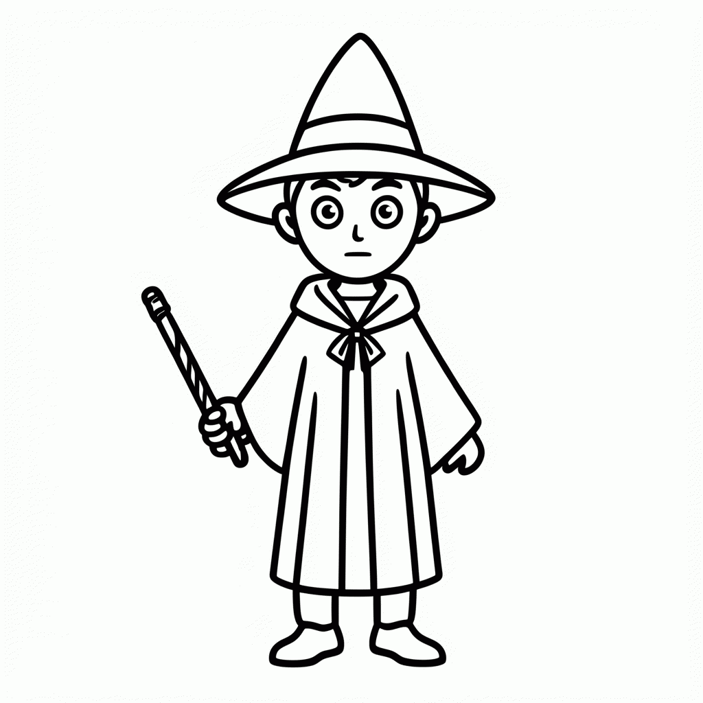 Desenho de Voldemort Lord Trevas para colorir e imprimir grátis em folha A4