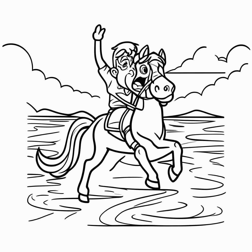 Desenho de Grito Do Ipiranga para colorir e imprimir grátis em folha A4