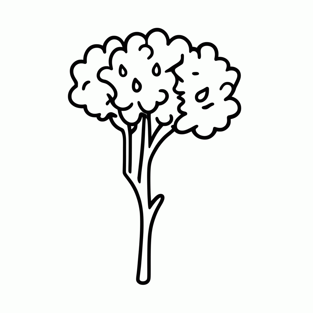 Desenho de Jardinagem — Espantalho para colorir e imprimir grátis em folha A4