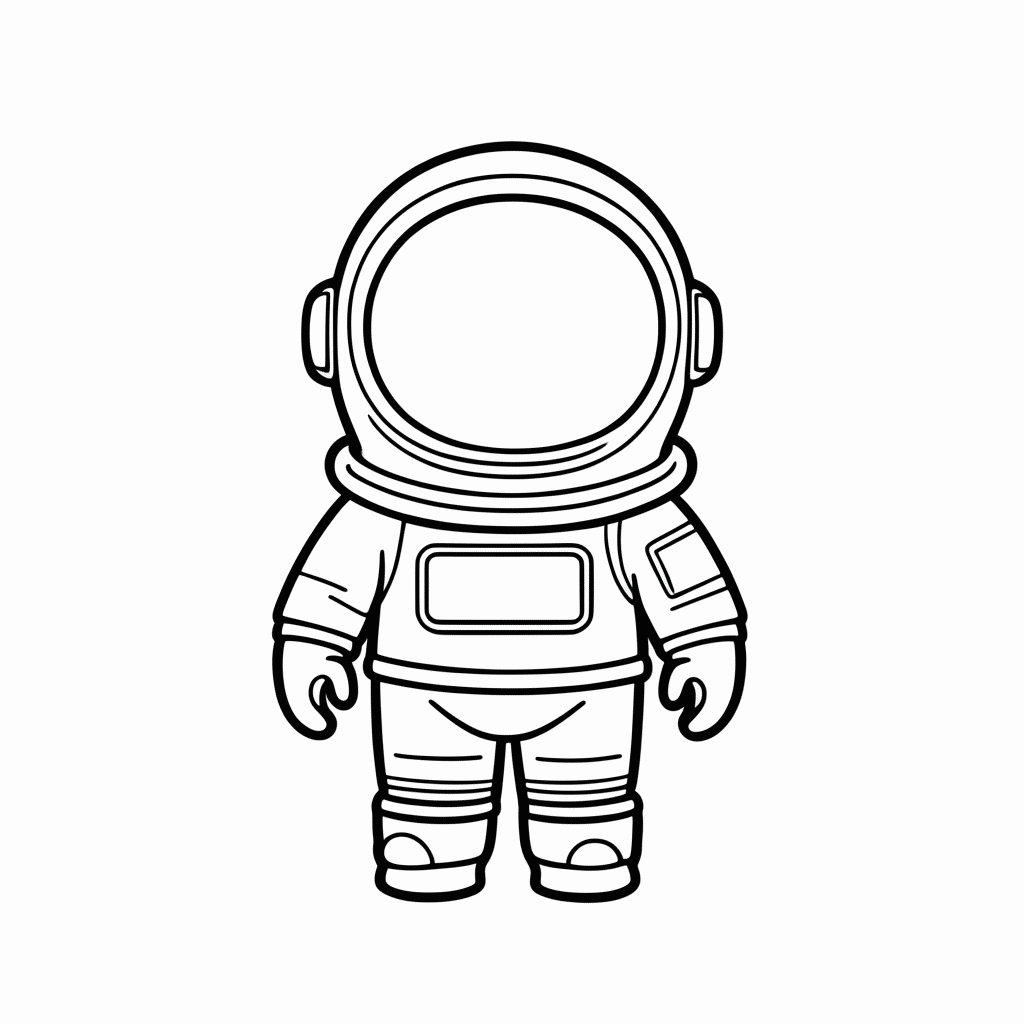 Desenho de Crewmate Vermelho para colorir e imprimir grátis em folha A4