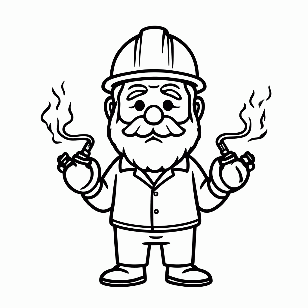 Desenho de Dynamike Bombas para colorir e imprimir grátis em folha A4
