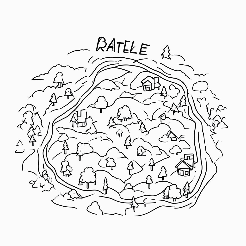 Desenho de Ilha De Fortnite para colorir e imprimir grátis em folha A4