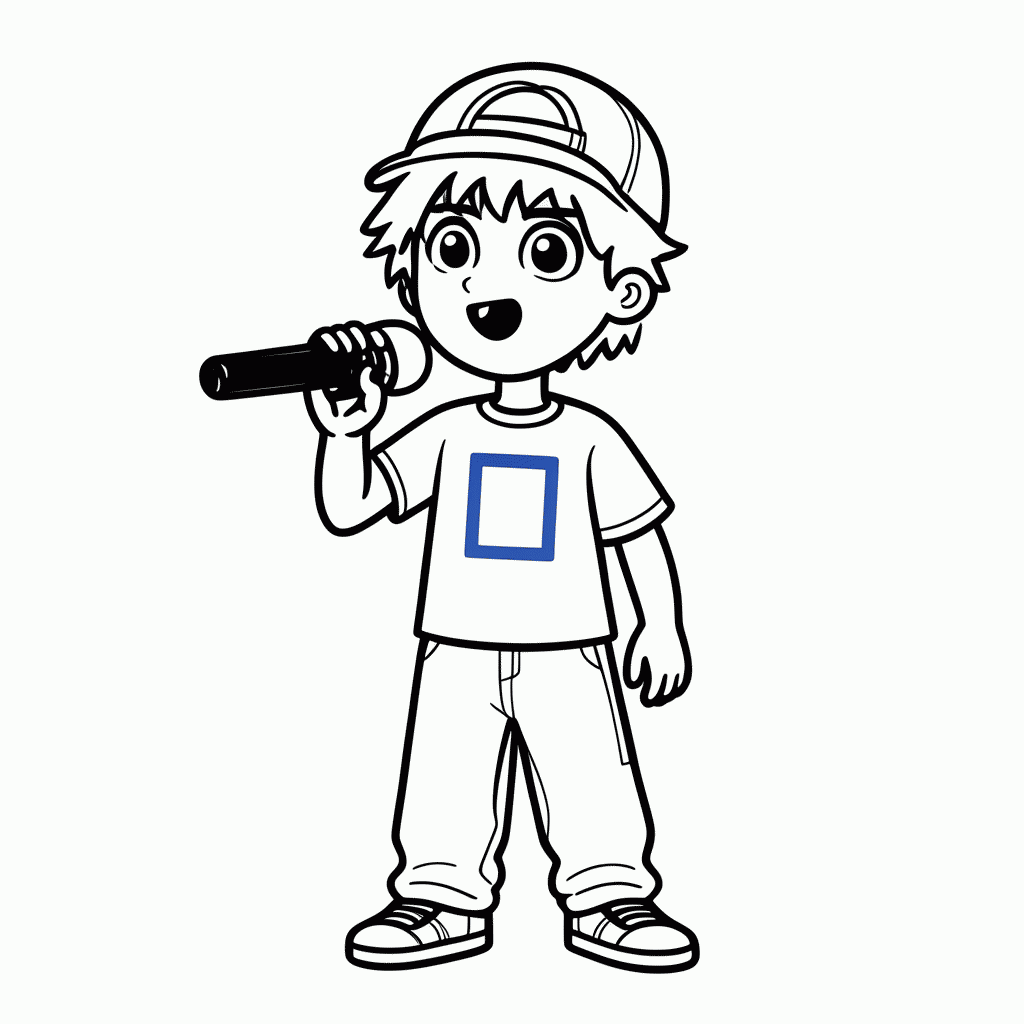 Desenho de Boyfriend Bf para colorir e imprimir grátis em folha A4