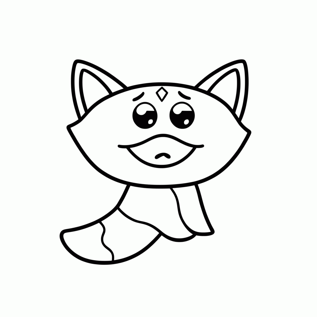 Desenho de Tails Doll para colorir e imprimir grátis em folha A4