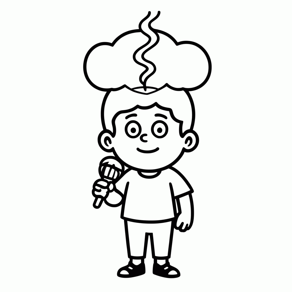 Desenho de Whitty Bomba para colorir e imprimir grátis em folha A4