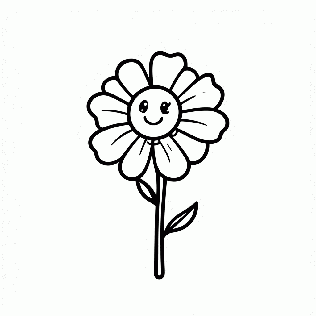 Desenho de Marigold para colorir e imprimir grátis em folha A4