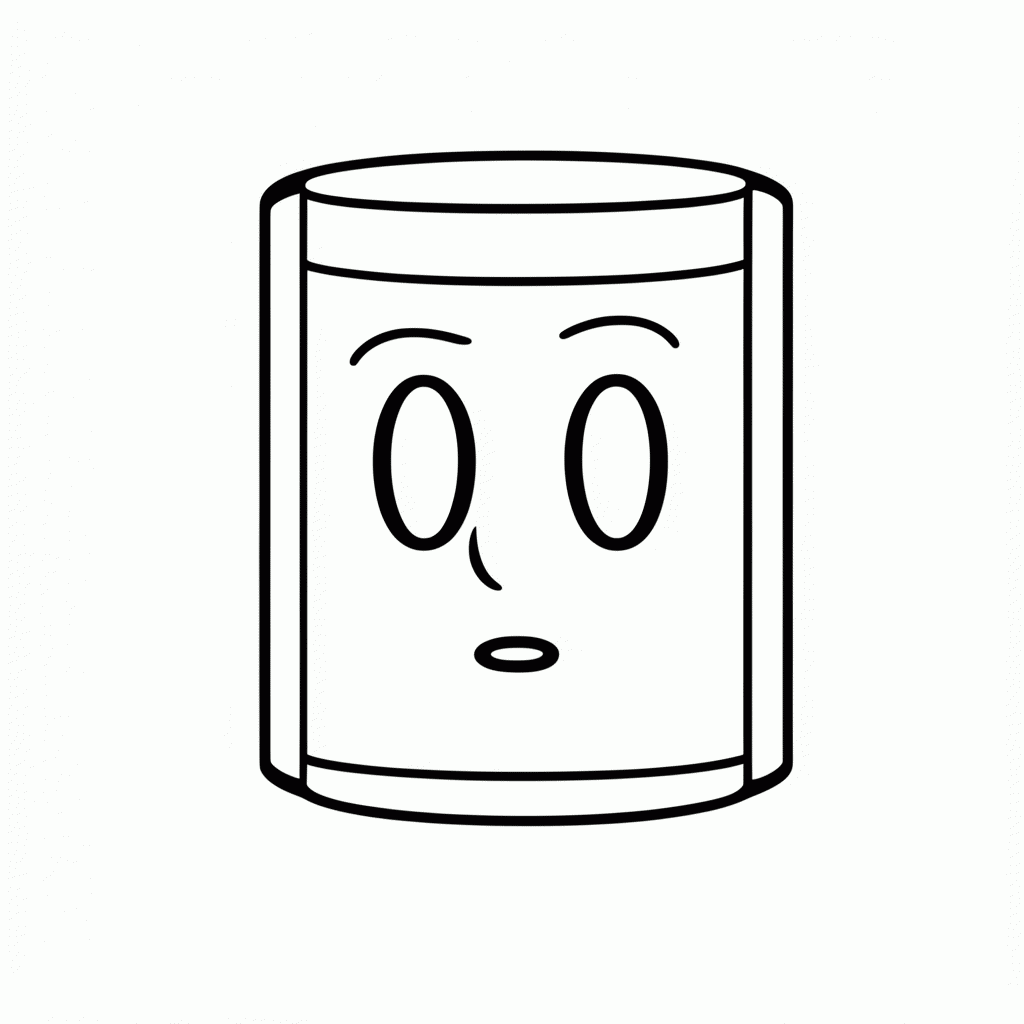 Desenho de Oof Face para colorir e imprimir grátis em folha A4