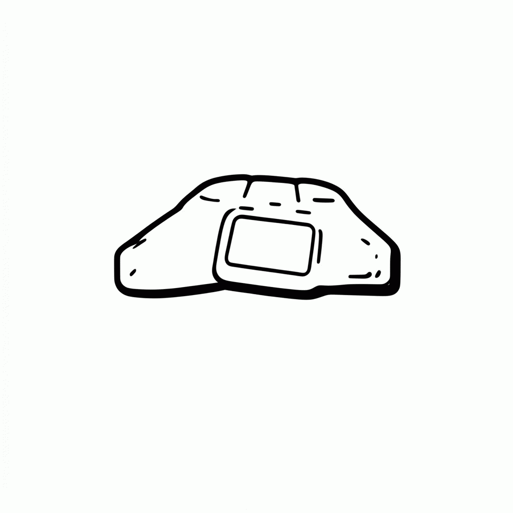 Desenho de Bloco de Interrogação para colorir e imprimir grátis em folha A4