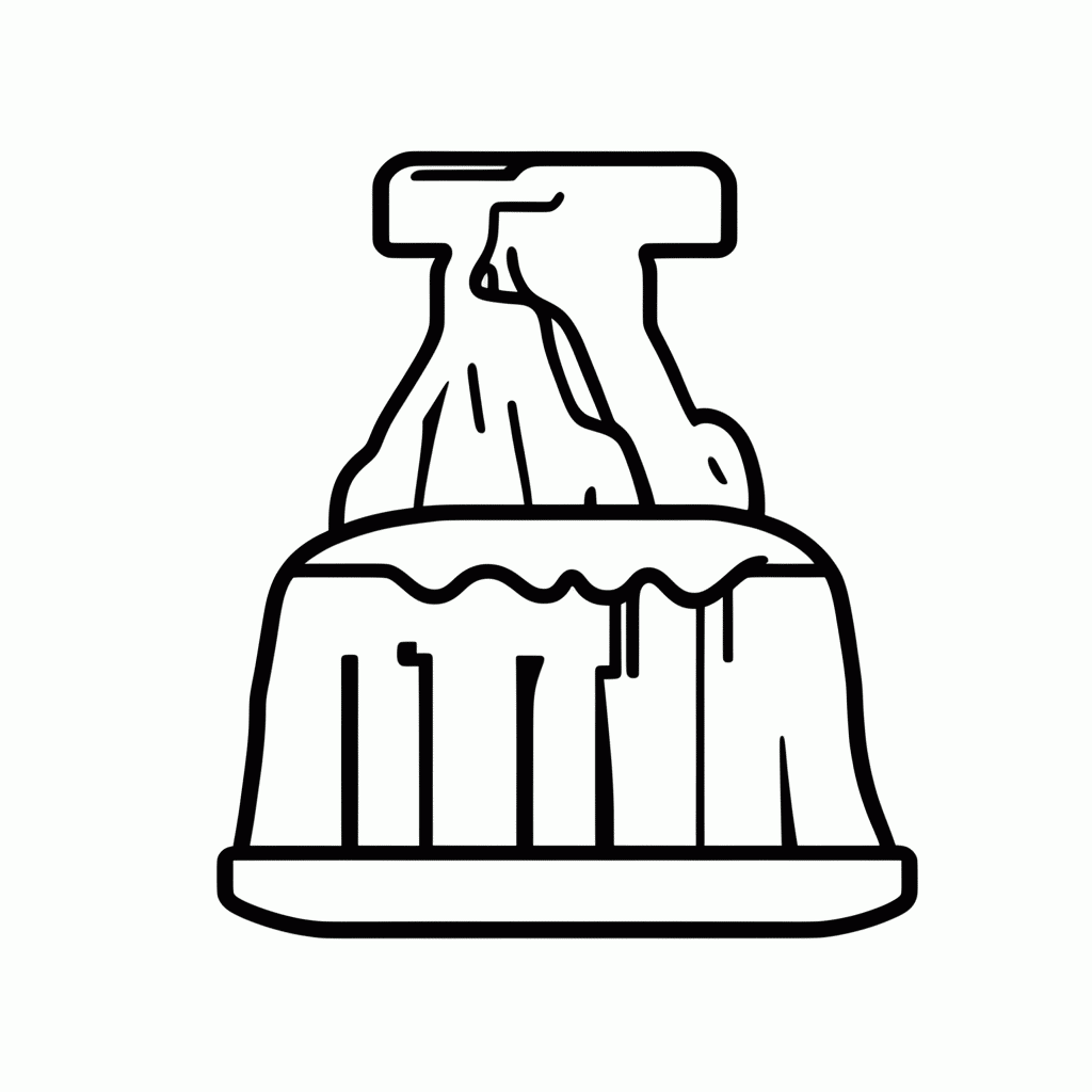 Desenho de Bloco de TNT para colorir e imprimir grátis em folha A4