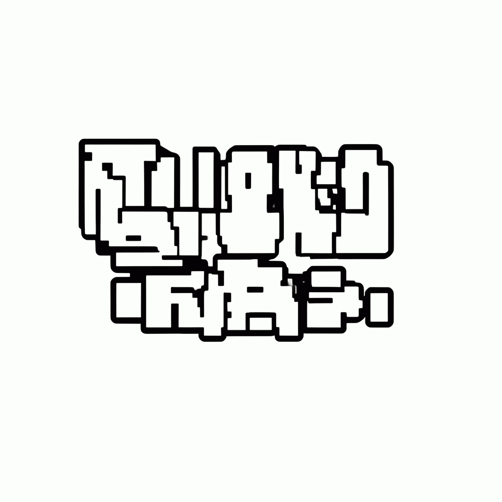 Desenho de Bloco Voxel com Textura para colorir e imprimir grátis em folha A4