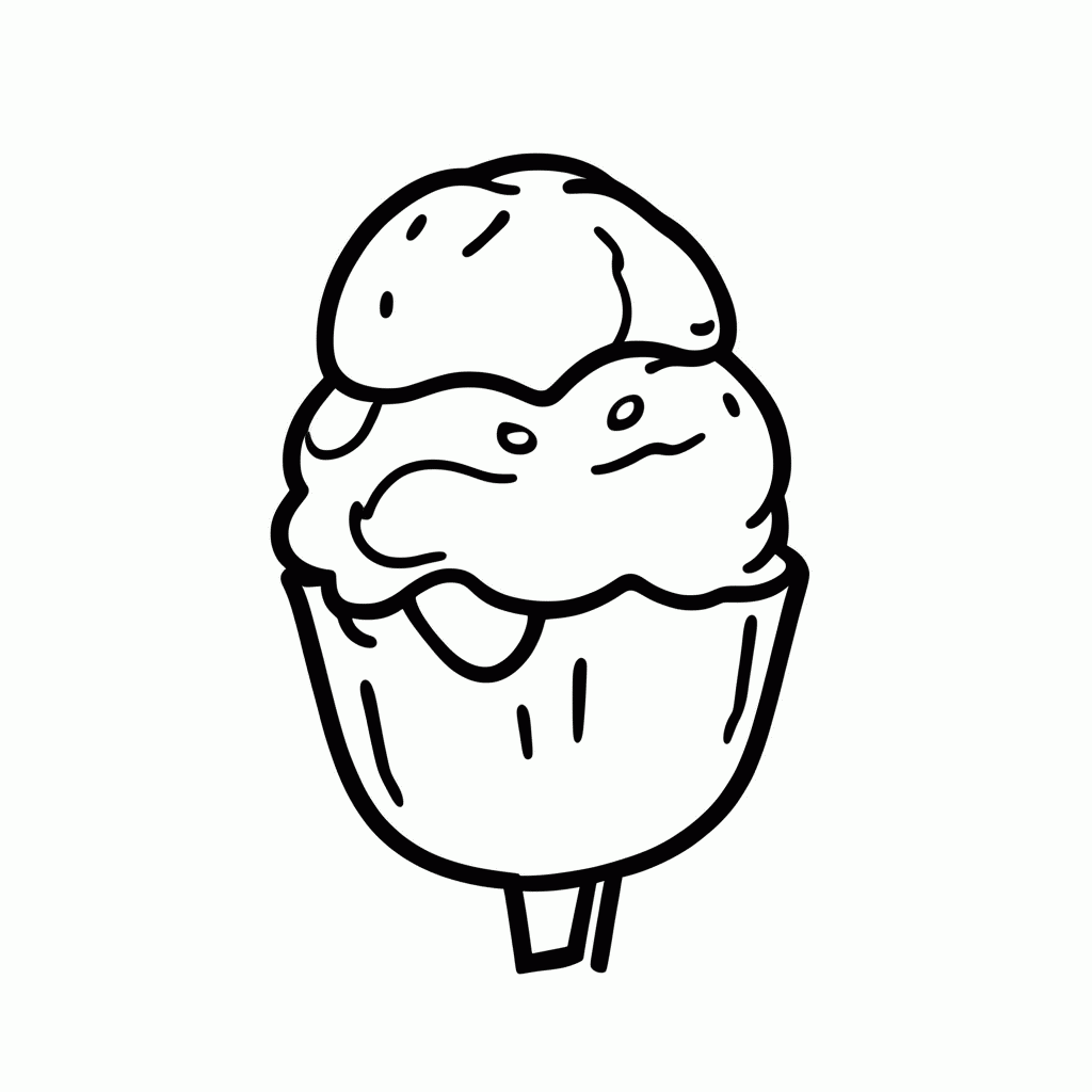 Desenho de Bonequinho de Gelatina para colorir e imprimir grátis em folha A4