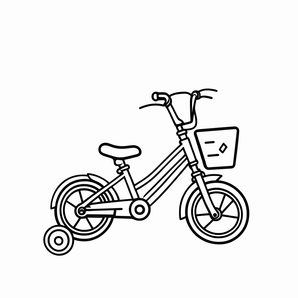 Desenho de Bicicleta Do Rowley para colorir e imprimir grátis em folha A4
