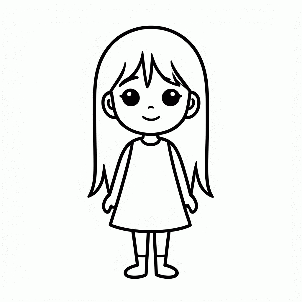 Desenho de Holly Hills para colorir e imprimir grátis em folha A4