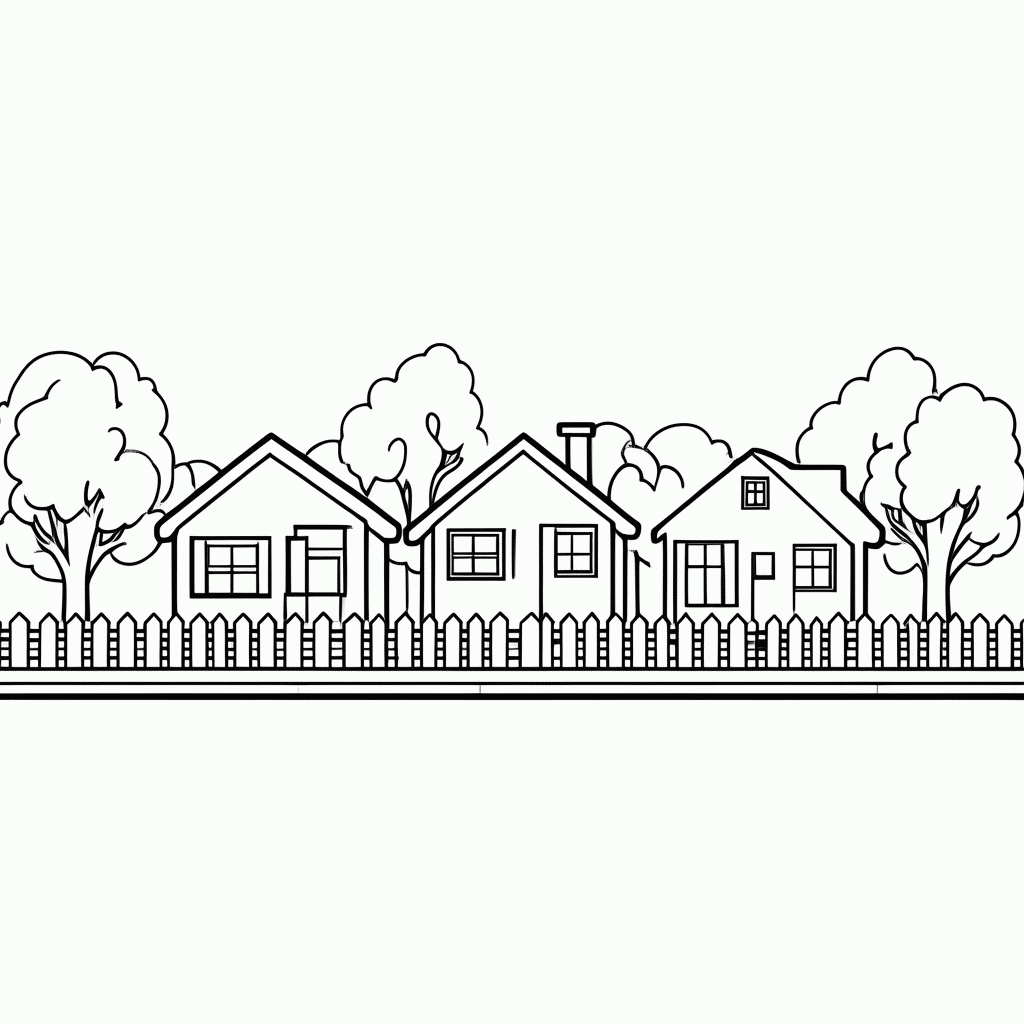 Desenho de Bairro Do Limoeiro para colorir e imprimir grátis em folha A4