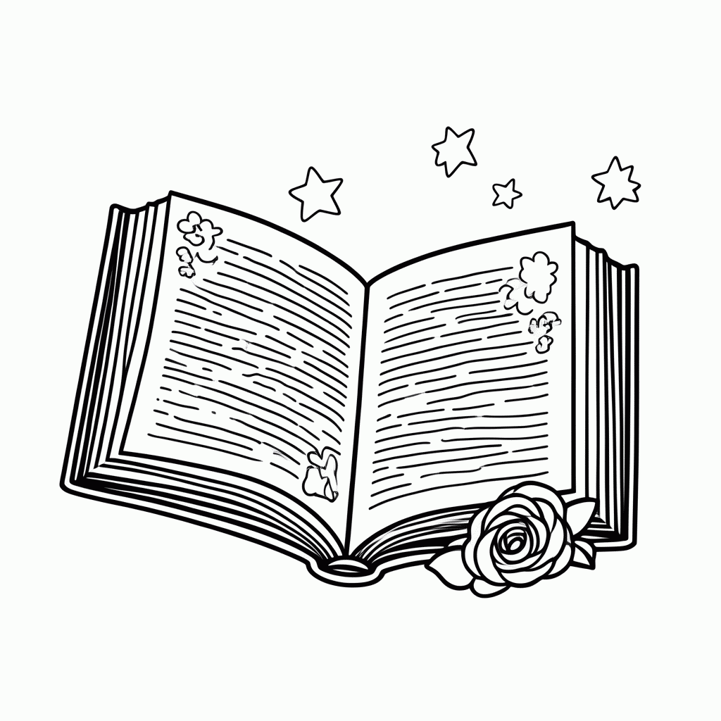 Desenho de Poesia Do Essencial para colorir e imprimir grátis em folha A4