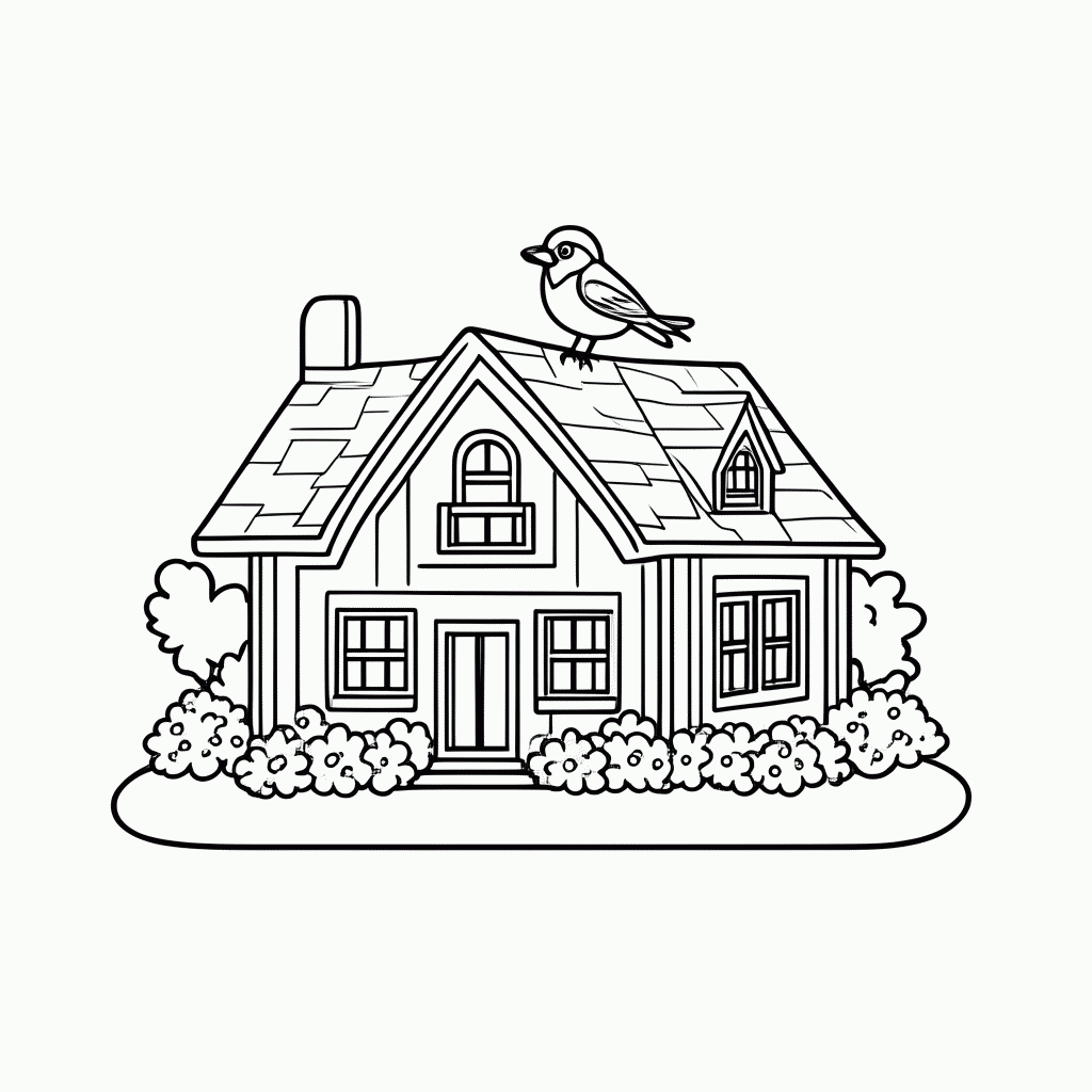 Desenho de Sitio Do Picapau Amarelo para colorir e imprimir grátis em folha A4