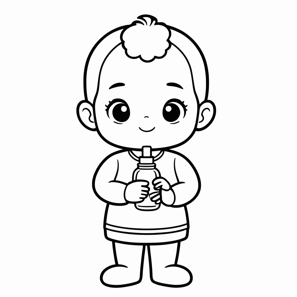 Desenho de Irmazinha Lol para colorir e imprimir grátis em folha A4