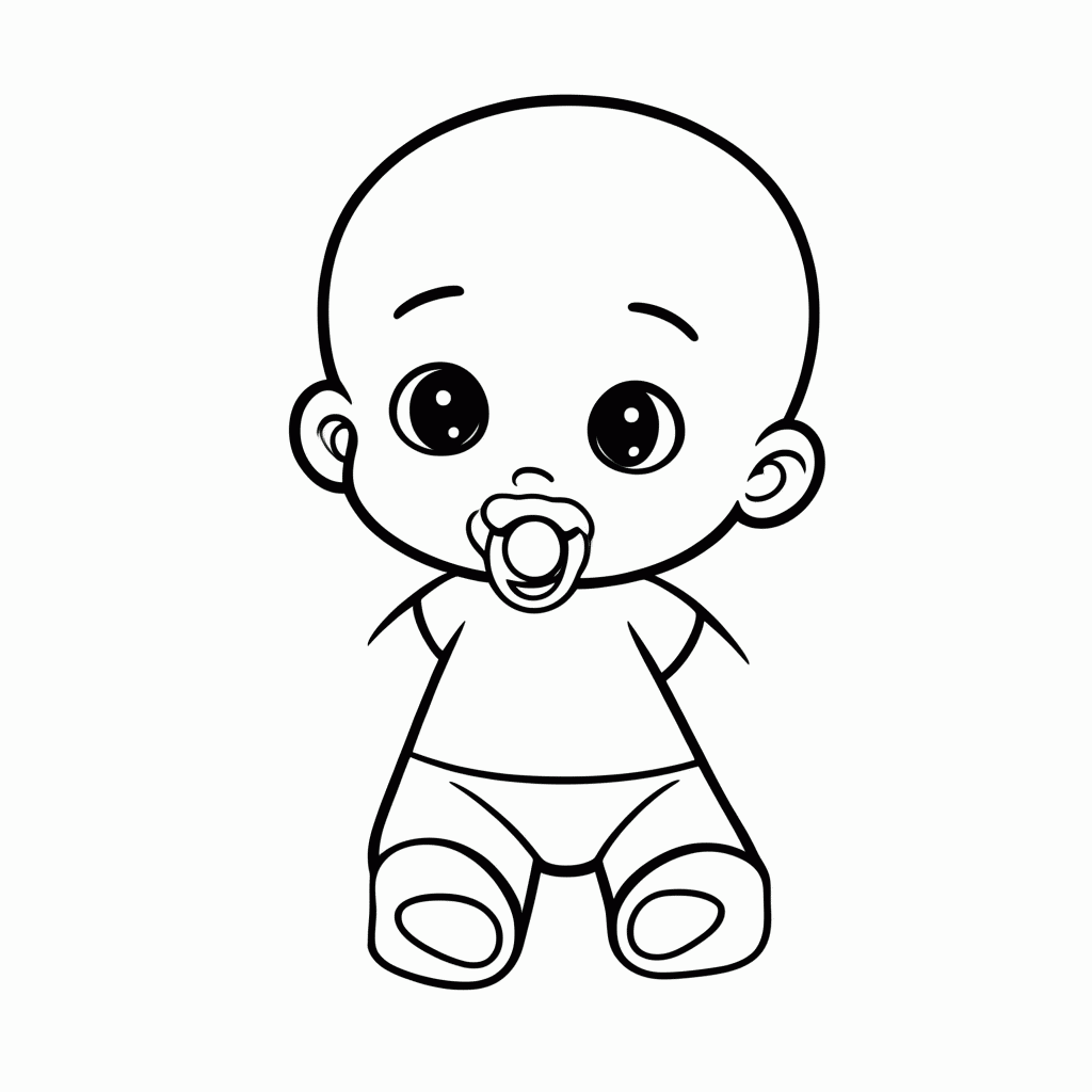 Desenho de Lol Ms Baby para colorir e imprimir grátis em folha A4