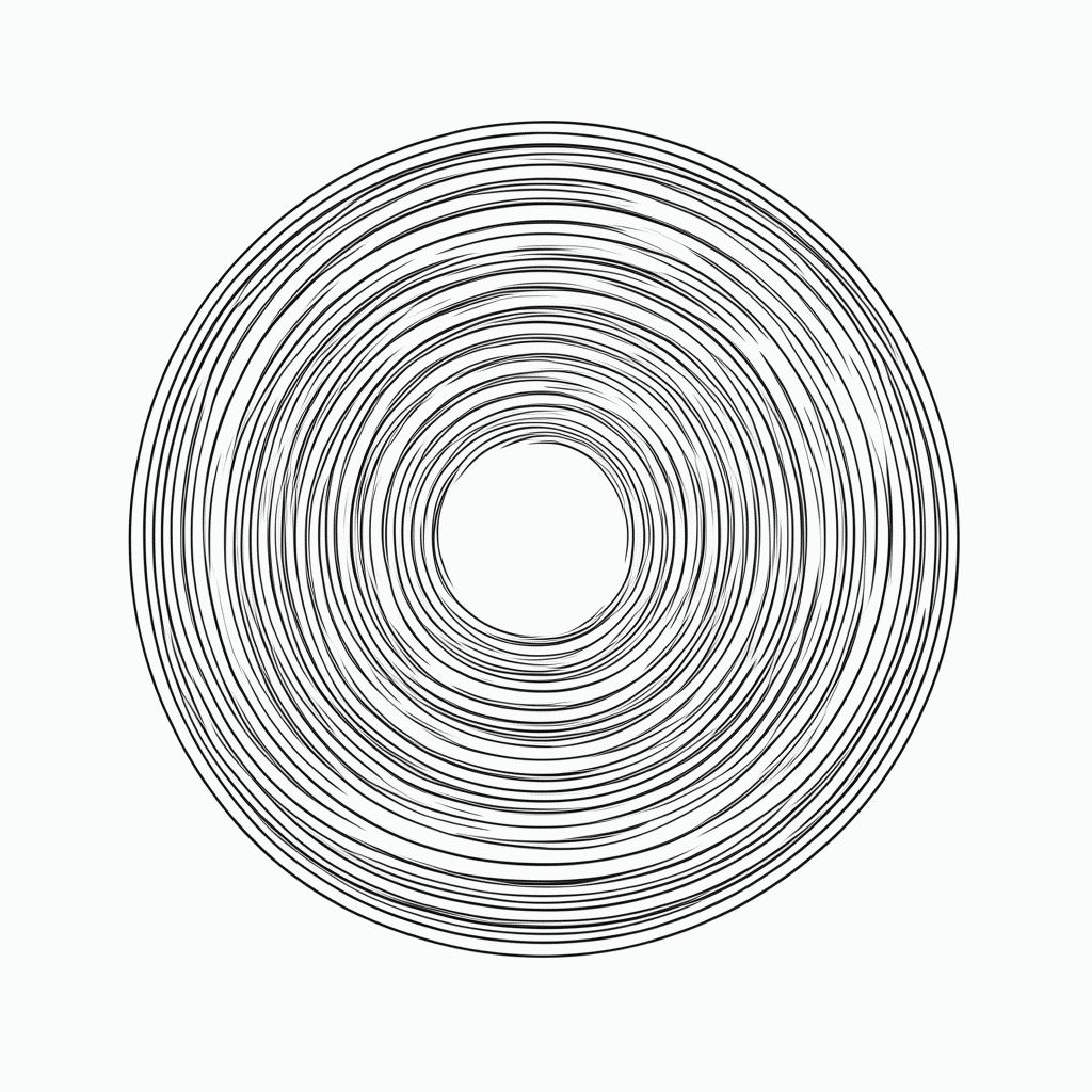 Desenho de Mandala zen Simples para colorir e imprimir grátis em folha A4