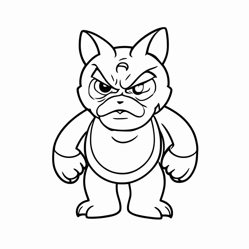 Desenho de Bowser Vilao para colorir e imprimir grátis em folha A4