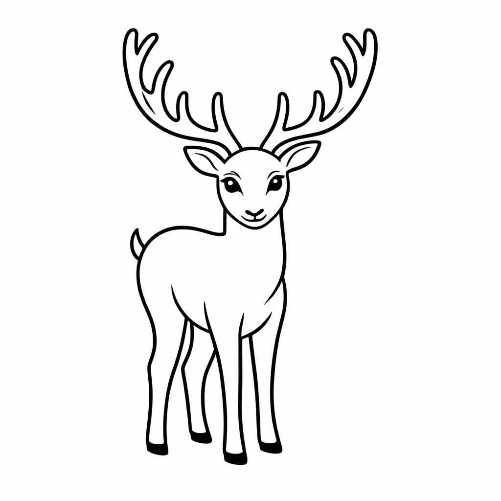 Desenho de Anhangá, Protetor da Floresta para colorir e imprimir grátis em folha A4