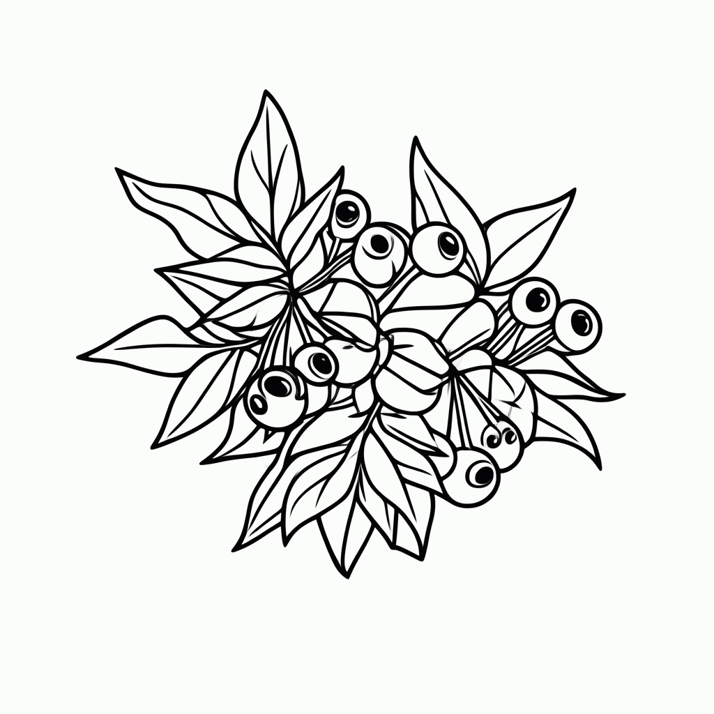 Desenho de Lenda do Guaraná para colorir e imprimir grátis em folha A4