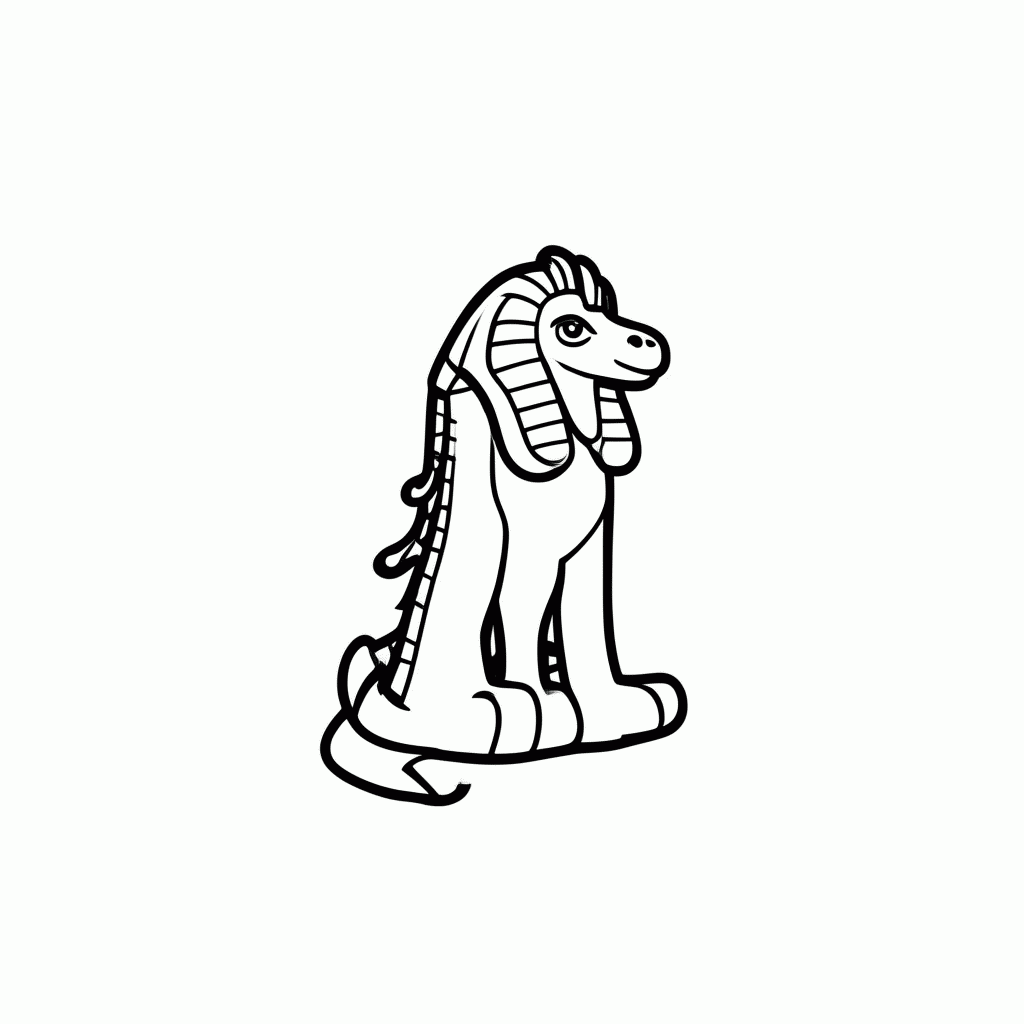 Desenho de Sobek para colorir e imprimir grátis em folha A4