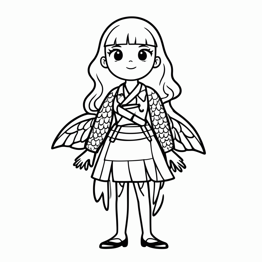 Desenho de Lagoona Blue para colorir e imprimir grátis em folha A4