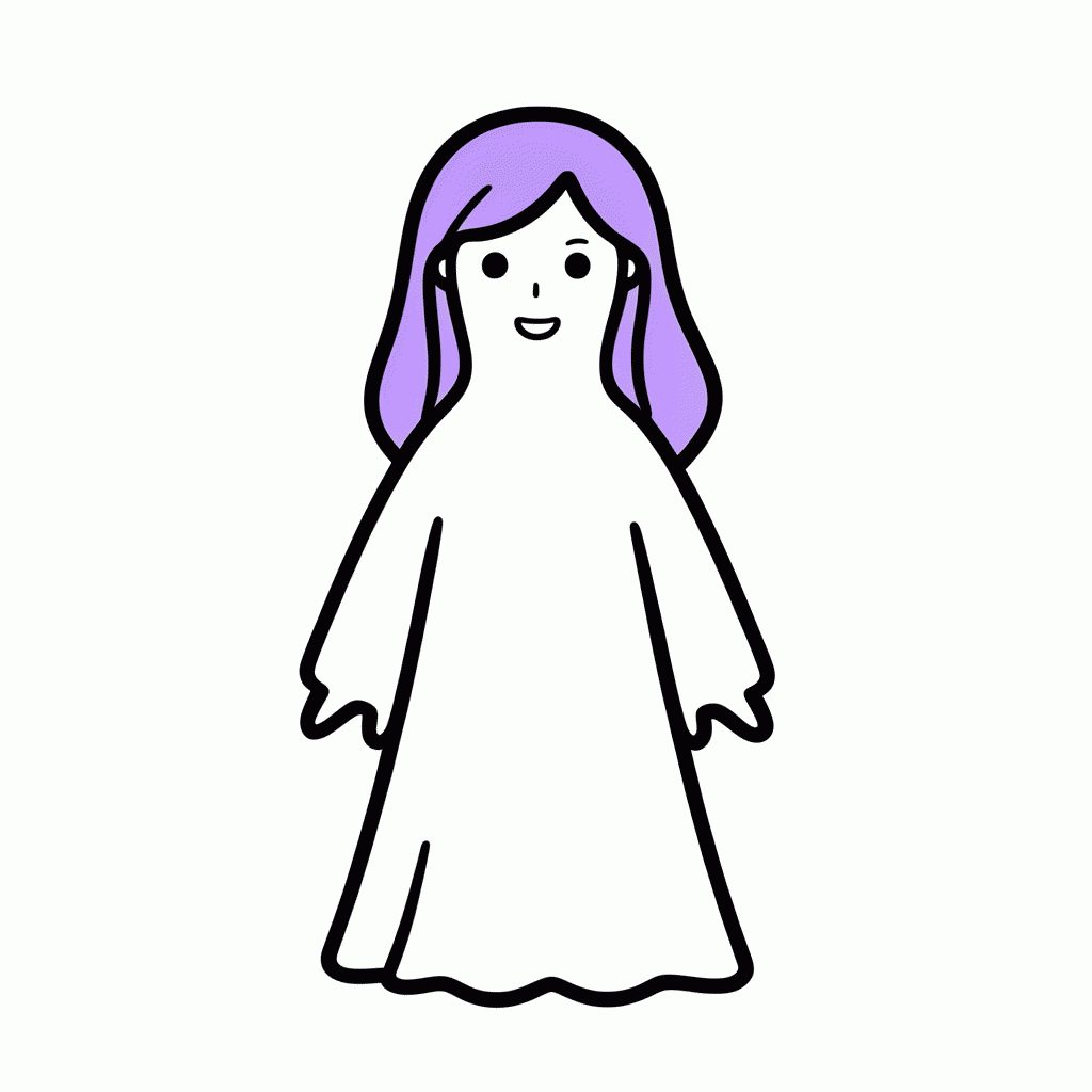 Desenho de Spectra Vondergeist para colorir e imprimir grátis em folha A4