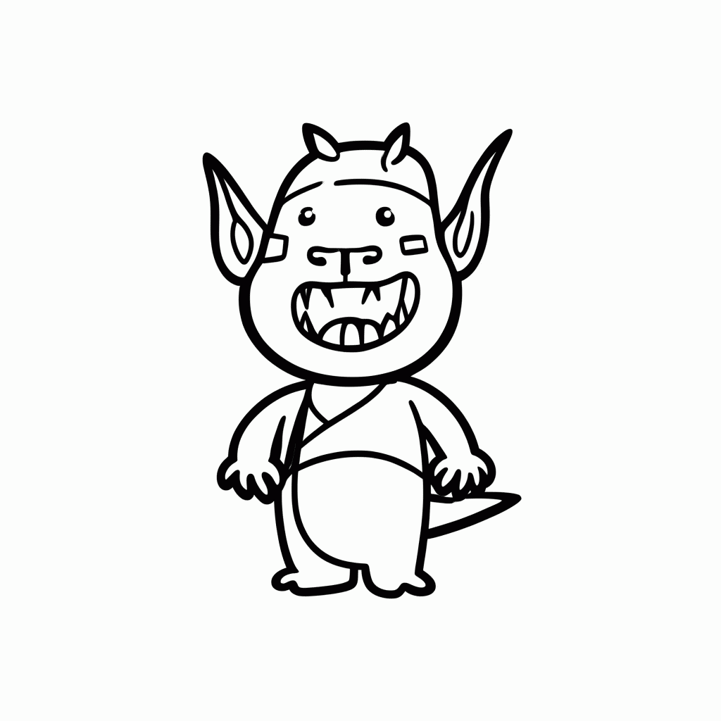 Desenho de Randall Lagarto Roxo Vilao para colorir e imprimir grátis em folha A4