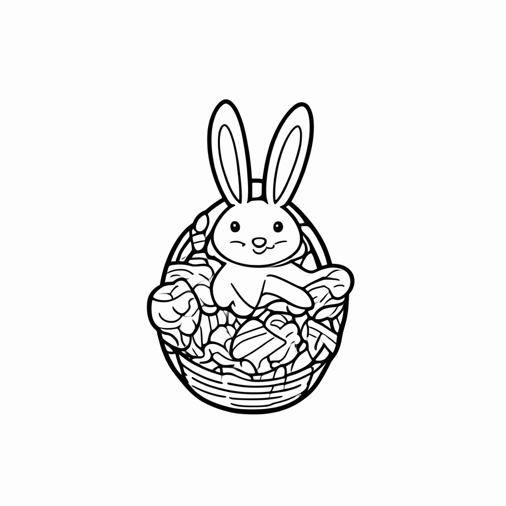 Desenho de Palavra Pascoa Decorada para colorir e imprimir grátis em folha A4