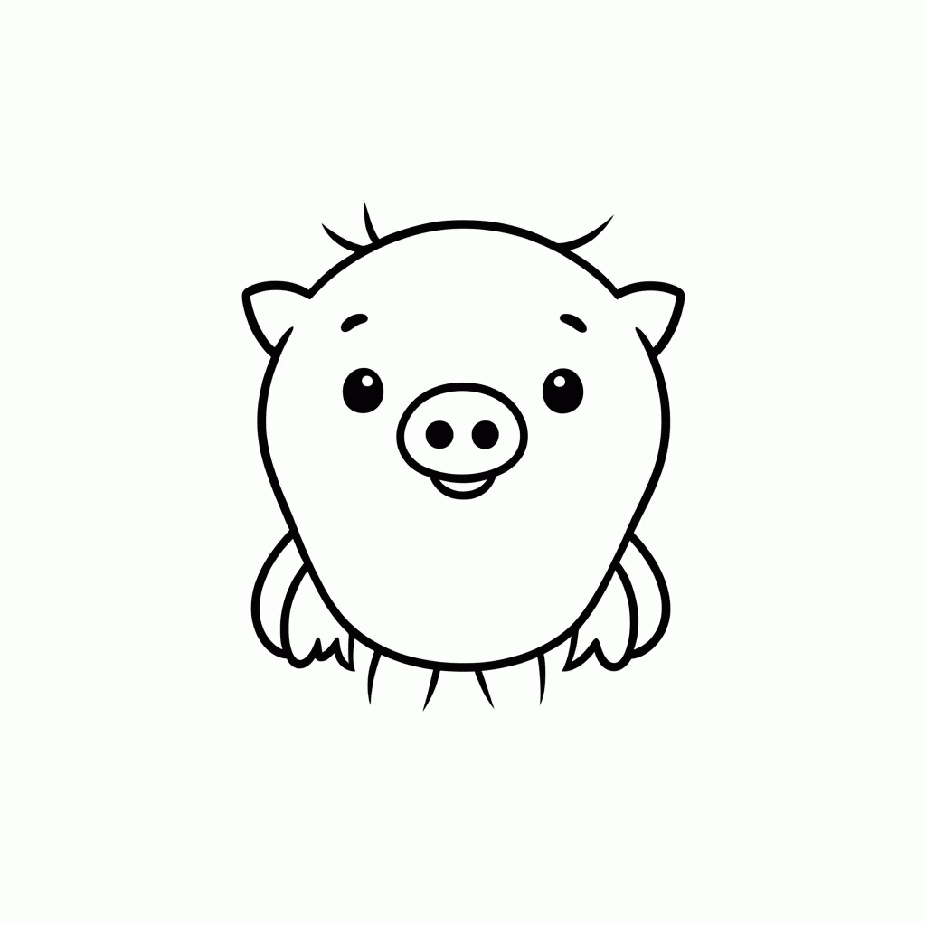 Desenho de Amiga Rebeca Coelho para colorir e imprimir grátis em folha A4