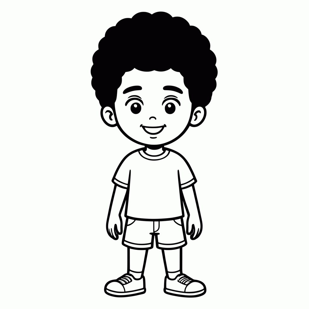Desenho de Do Nho Lala para colorir e imprimir grátis em folha A4