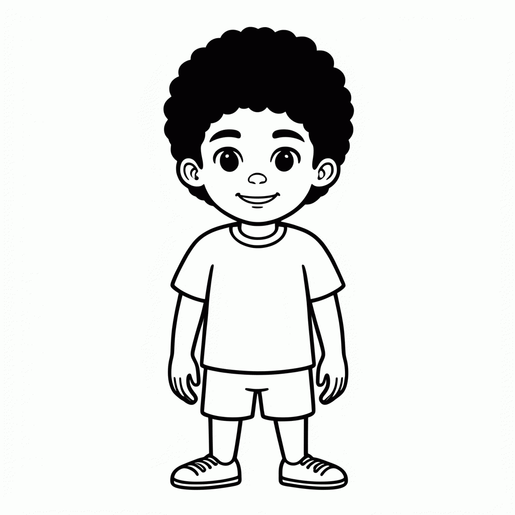 Desenho de Jeremias para colorir e imprimir grátis em folha A4