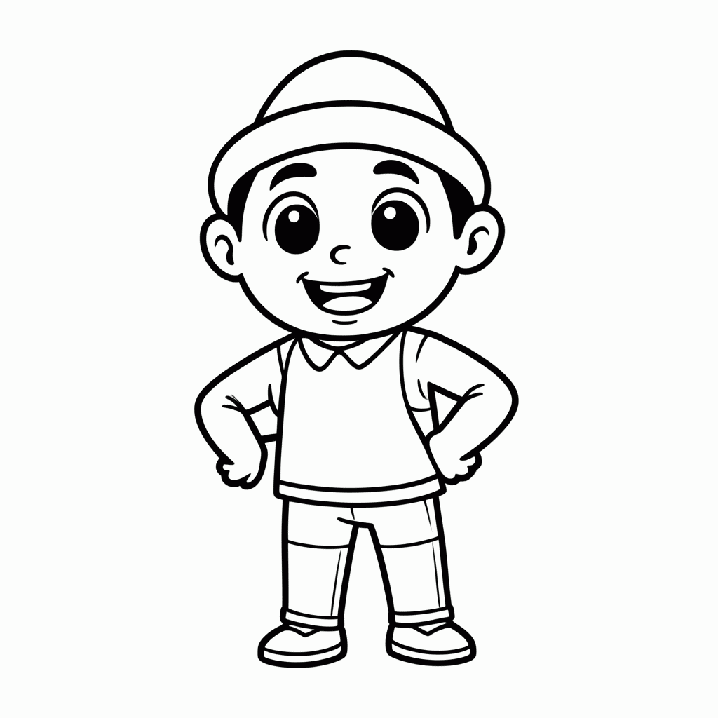 Desenho de Tiradentes — Inconfidência Mineira para colorir e imprimir grátis em folha A4