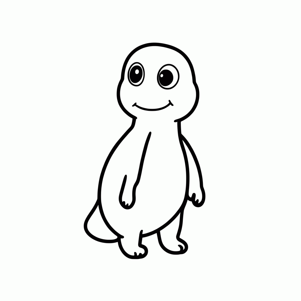 Desenho de Rex para colorir e imprimir grátis em folha A4
