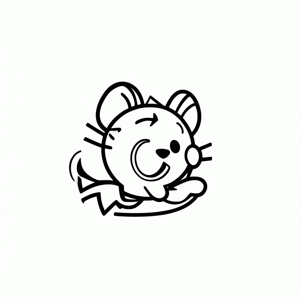 Desenho de Pokebola Classica para colorir e imprimir grátis em folha A4