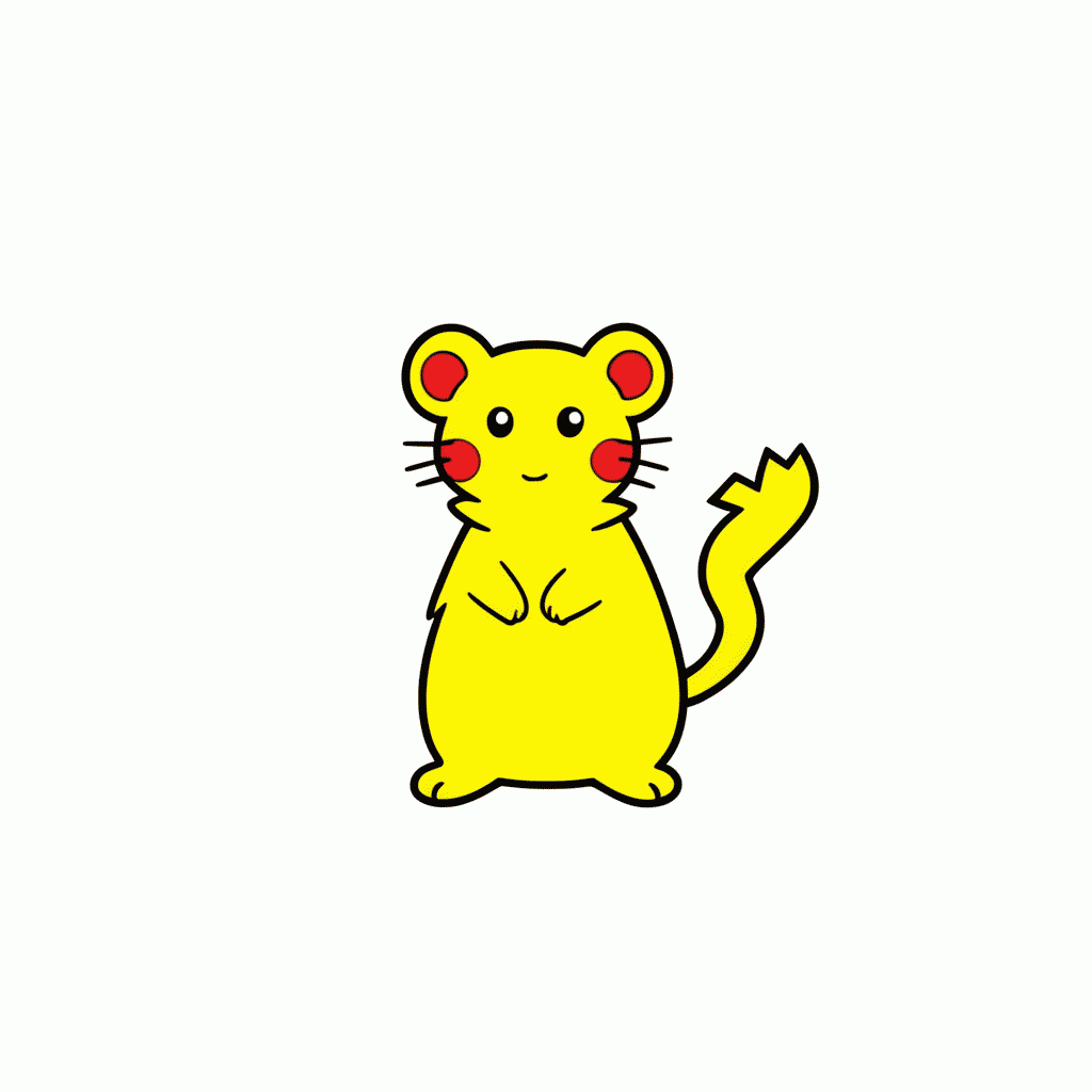 Desenho de Raichu Evolucao para colorir e imprimir grátis em folha A4