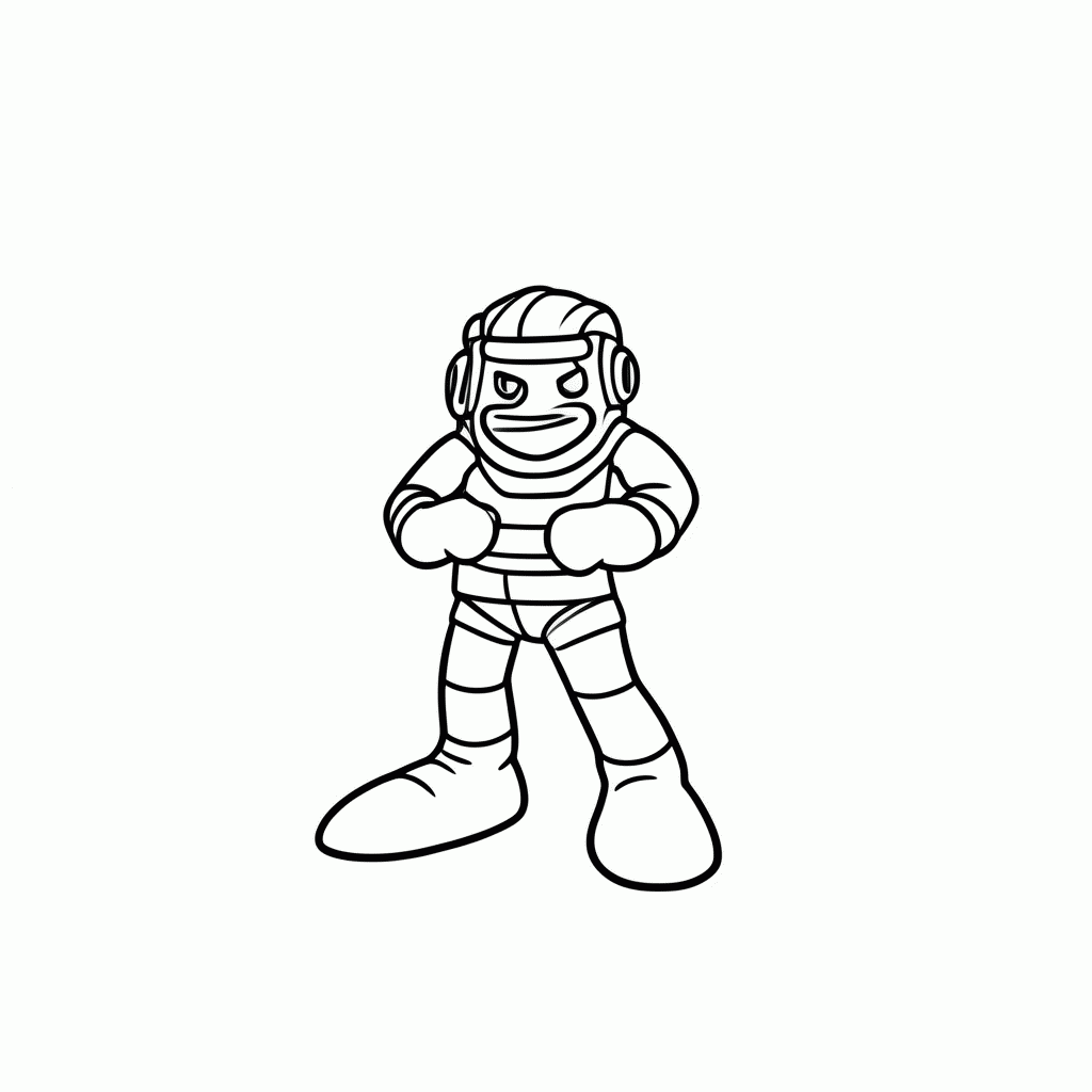Desenho de Misty Cerulean para colorir e imprimir grátis em folha A4