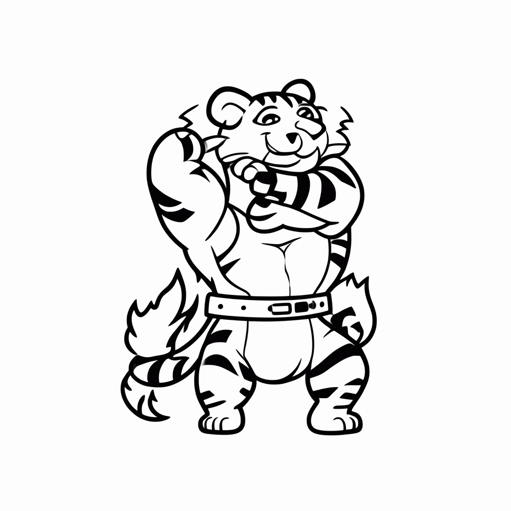 Desenho de Incineroar para colorir e imprimir grátis em folha A4